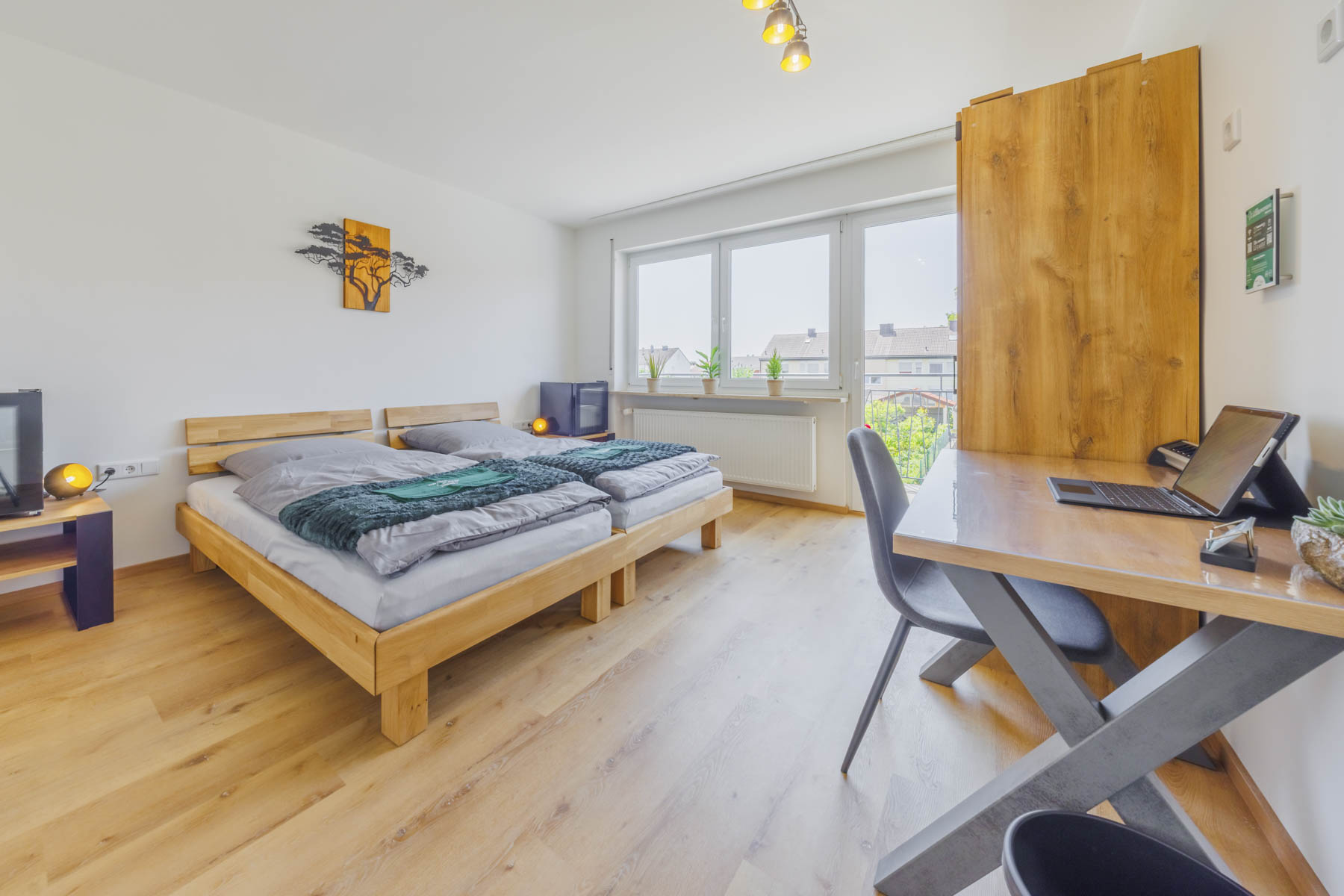 Doppelzimmer in Vohburg flexibel modern ideal für Paare