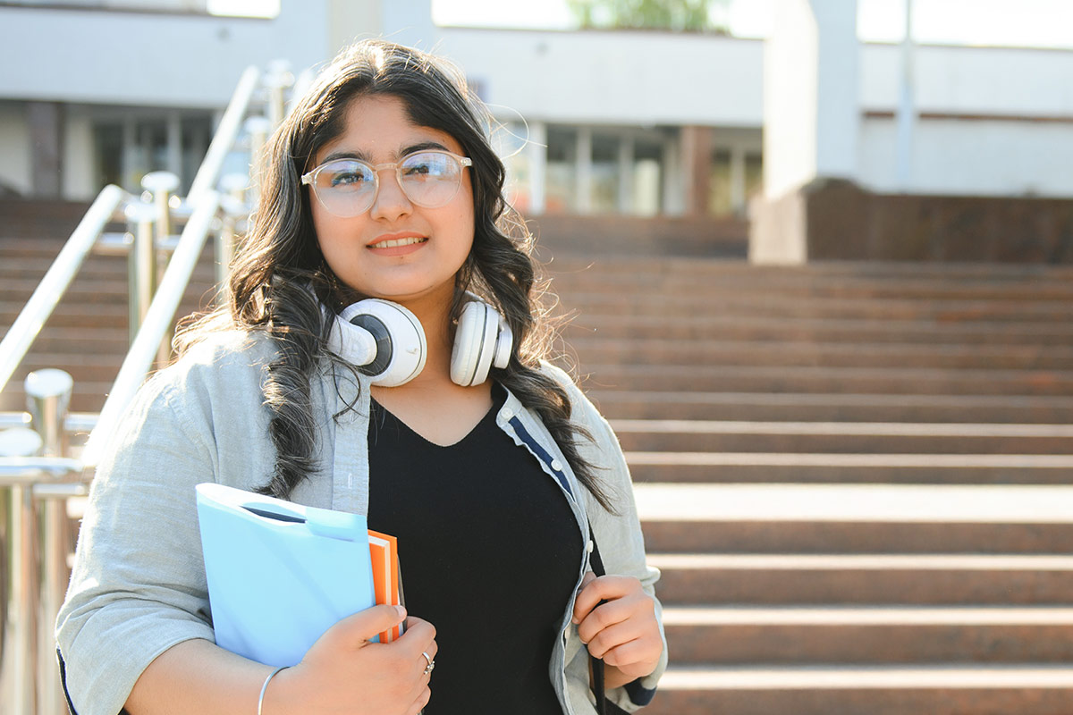 Studentin zu Gast in Unterkunft in Vohburg